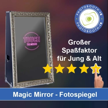 In Bersenbrück einen Magic Mirror Fotospiegel mieten
