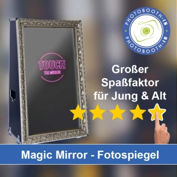 In Biederitz einen Magic Mirror Fotospiegel mieten