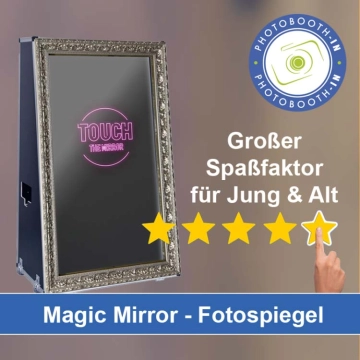 In Bielefeld einen Magic Mirror Fotospiegel mieten