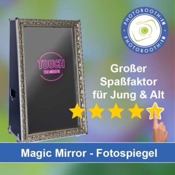 In Bienenbüttel einen Magic Mirror Fotospiegel mieten