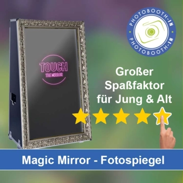 In Biesenthal einen Magic Mirror Fotospiegel mieten