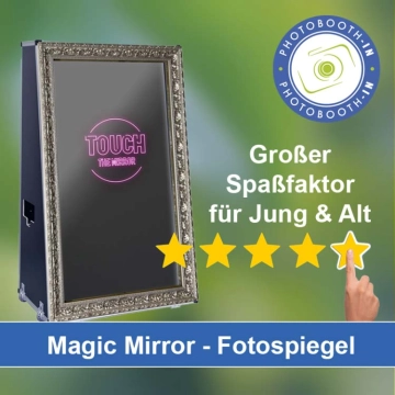 In Biessenhofen einen Magic Mirror Fotospiegel mieten