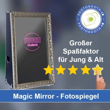 In Billigheim einen Magic Mirror Fotospiegel mieten