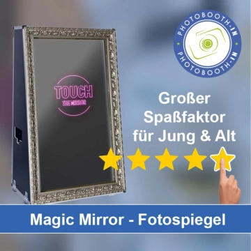 In Birkenau einen Magic Mirror Fotospiegel mieten