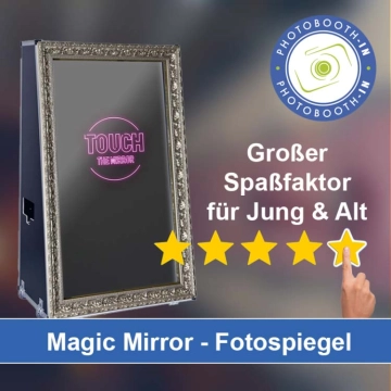 In Birstein einen Magic Mirror Fotospiegel mieten