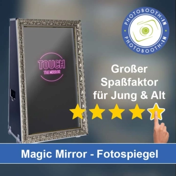 In Bischofswerda einen Magic Mirror Fotospiegel mieten