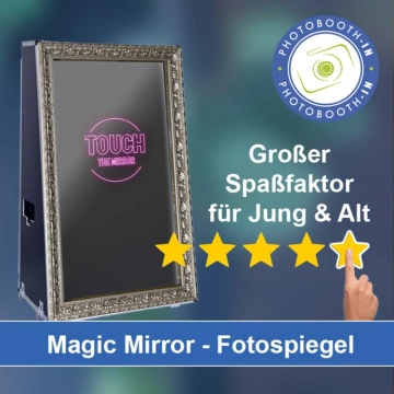 In Bismark (Altmark) einen Magic Mirror Fotospiegel mieten