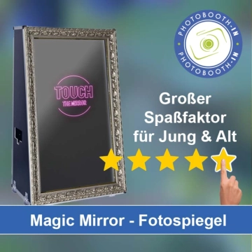 In Bitburg einen Magic Mirror Fotospiegel mieten