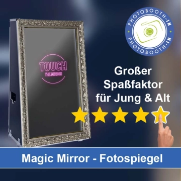 In Bitterfeld-Wolfen einen Magic Mirror Fotospiegel mieten