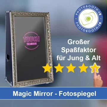 In Blankenfelde-Mahlow einen Magic Mirror Fotospiegel mieten