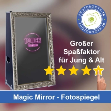 In Blaustein einen Magic Mirror Fotospiegel mieten