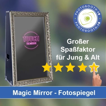 In Bleckede einen Magic Mirror Fotospiegel mieten