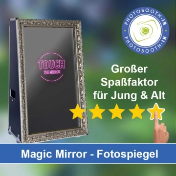 In Blumberg einen Magic Mirror Fotospiegel mieten