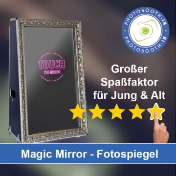 In Bobenheim-Roxheim einen Magic Mirror Fotospiegel mieten