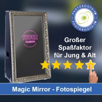 In Bobingen einen Magic Mirror Fotospiegel mieten