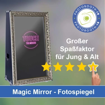 In Bocholt einen Magic Mirror Fotospiegel mieten