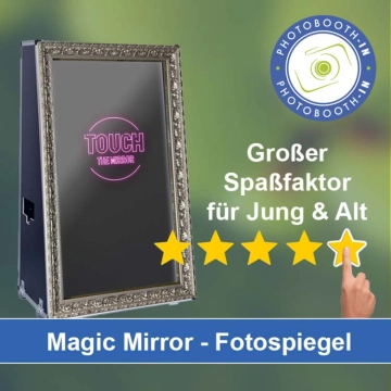 In Bodelshausen einen Magic Mirror Fotospiegel mieten