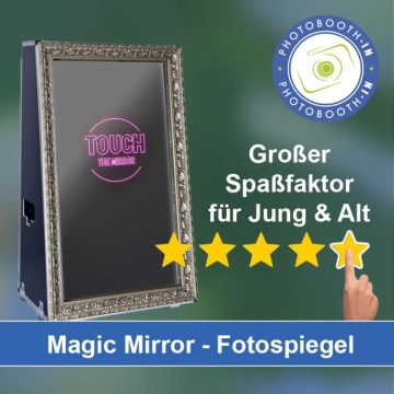 In Bodenheim einen Magic Mirror Fotospiegel mieten