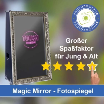 In Bodenkirchen einen Magic Mirror Fotospiegel mieten
