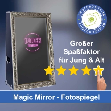 In Bodenwerder einen Magic Mirror Fotospiegel mieten