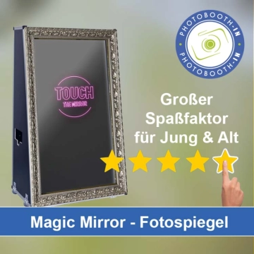 In Bodman-Ludwigshafen einen Magic Mirror Fotospiegel mieten