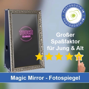 In Böblingen einen Magic Mirror Fotospiegel mieten