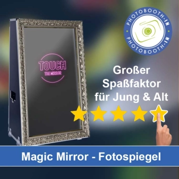 In Böhmenkirch einen Magic Mirror Fotospiegel mieten