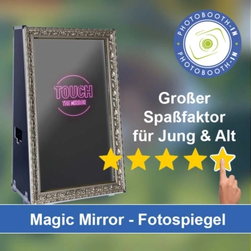 In Bötzingen einen Magic Mirror Fotospiegel mieten