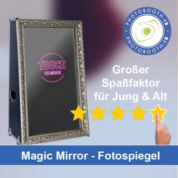 In Boizenburg-Elbe einen Magic Mirror Fotospiegel mieten