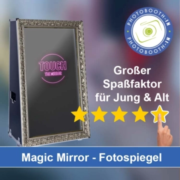 In Bomlitz einen Magic Mirror Fotospiegel mieten