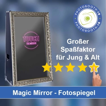 In Bonndorf im Schwarzwald einen Magic Mirror Fotospiegel mieten