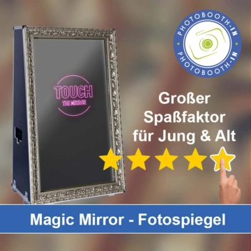 In Boostedt einen Magic Mirror Fotospiegel mieten