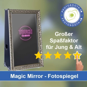 In Borchen einen Magic Mirror Fotospiegel mieten