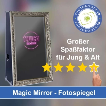In Borgholzhausen einen Magic Mirror Fotospiegel mieten
