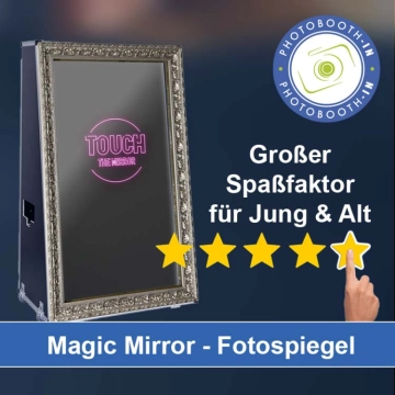 In Boxberg (Baden) einen Magic Mirror Fotospiegel mieten