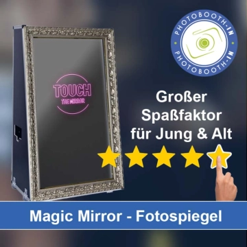 In Brakel einen Magic Mirror Fotospiegel mieten