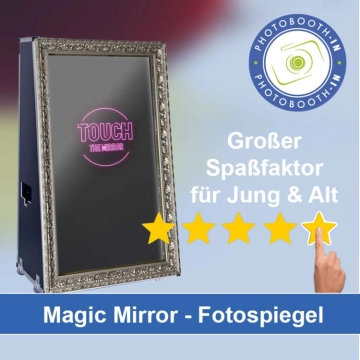 In Bramsche einen Magic Mirror Fotospiegel mieten