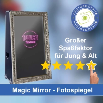 In Brand-Erbisdorf einen Magic Mirror Fotospiegel mieten
