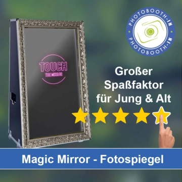 In Brandenburg an der Havel einen Magic Mirror Fotospiegel mieten