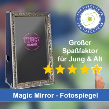In Braubach einen Magic Mirror Fotospiegel mieten