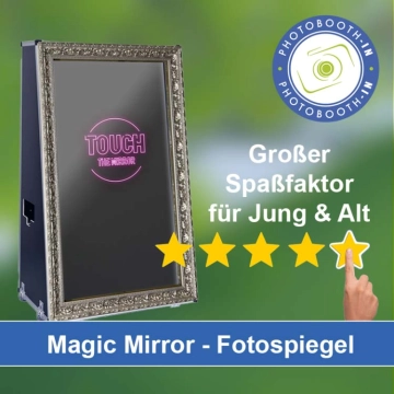 In Braunfels einen Magic Mirror Fotospiegel mieten