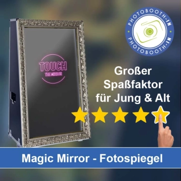 In Braunlage einen Magic Mirror Fotospiegel mieten