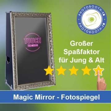 In Braunschweig einen Magic Mirror Fotospiegel mieten