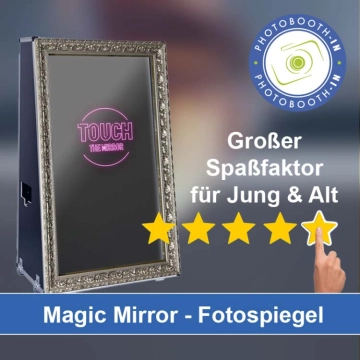 In Breckerfeld einen Magic Mirror Fotospiegel mieten