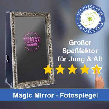 In Bredstedt einen Magic Mirror Fotospiegel mieten