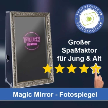 In Breidenbach einen Magic Mirror Fotospiegel mieten