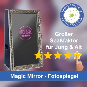 In Breitenbrunn (Oberpfalz) einen Magic Mirror Fotospiegel mieten