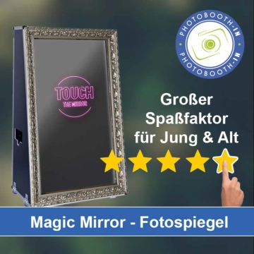 In Bremervörde einen Magic Mirror Fotospiegel mieten