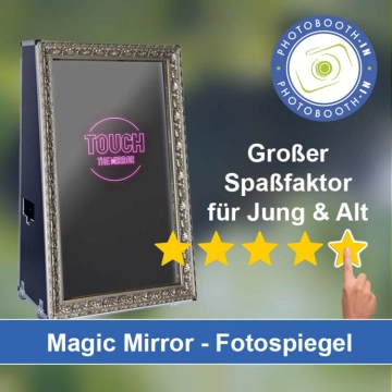 In Bretten (Baden) einen Magic Mirror Fotospiegel mieten