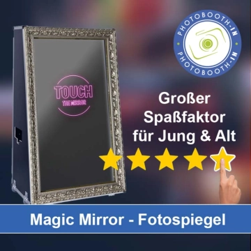 In Breuberg einen Magic Mirror Fotospiegel mieten